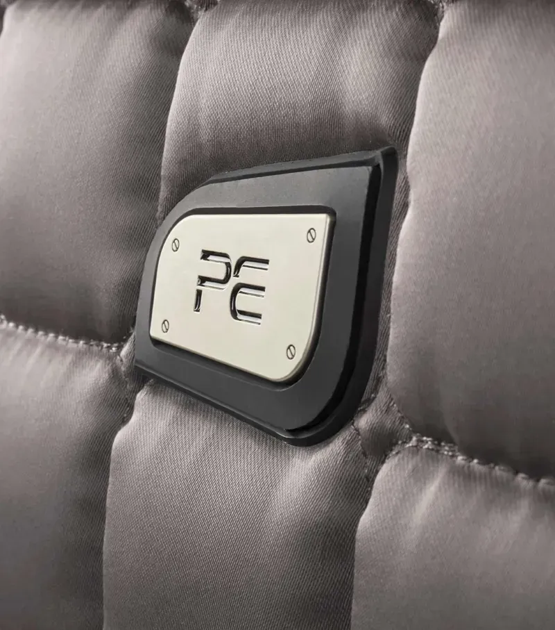 Premier Equine Armada Close Contact GP/Jump Square in Grey-2