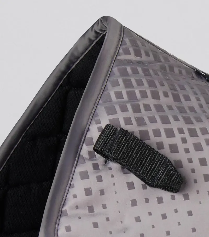 Premier Equine Armada Close Contact GP/Jump Square in Grey-3