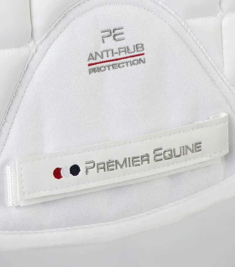 Premier Equine Armada Close Contact GP/Jump Square in White-4