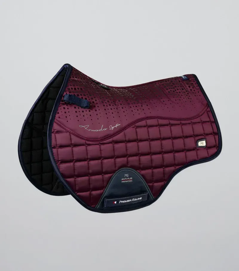 Premier Equine Armada Close Contact GP/Jump Square in Wine