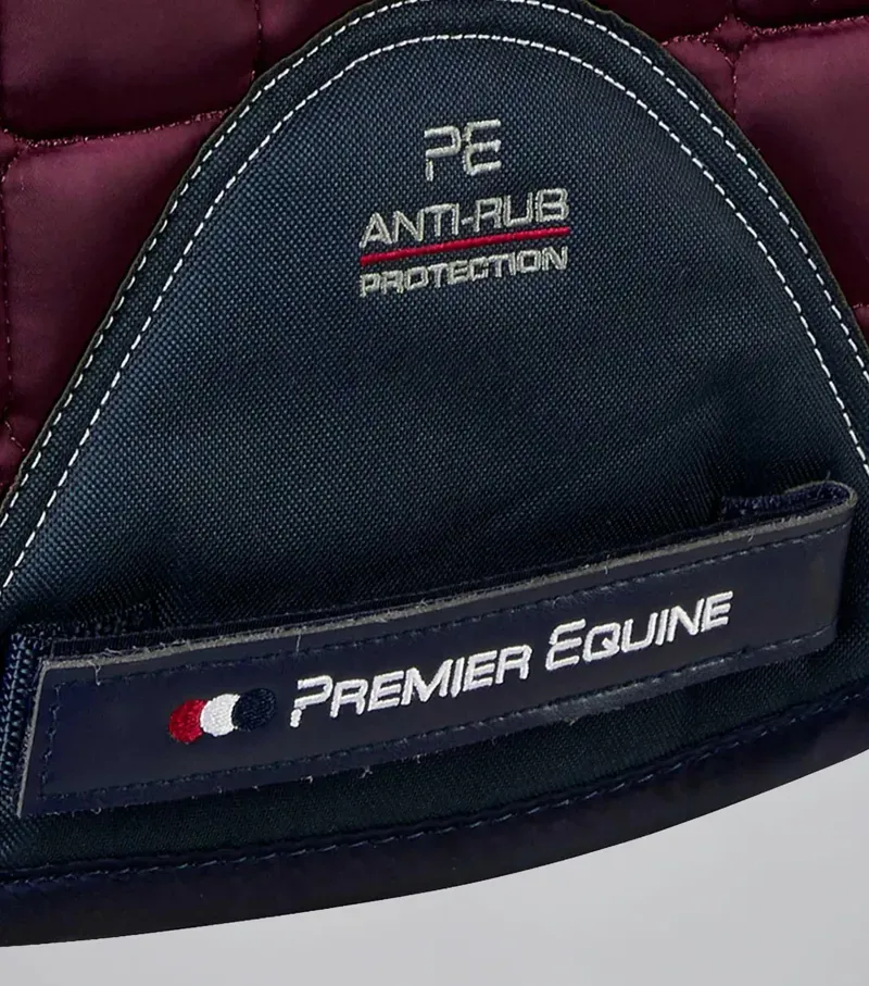 Premier Equine Armada Close Contact GP/Jump Square in Wine-4