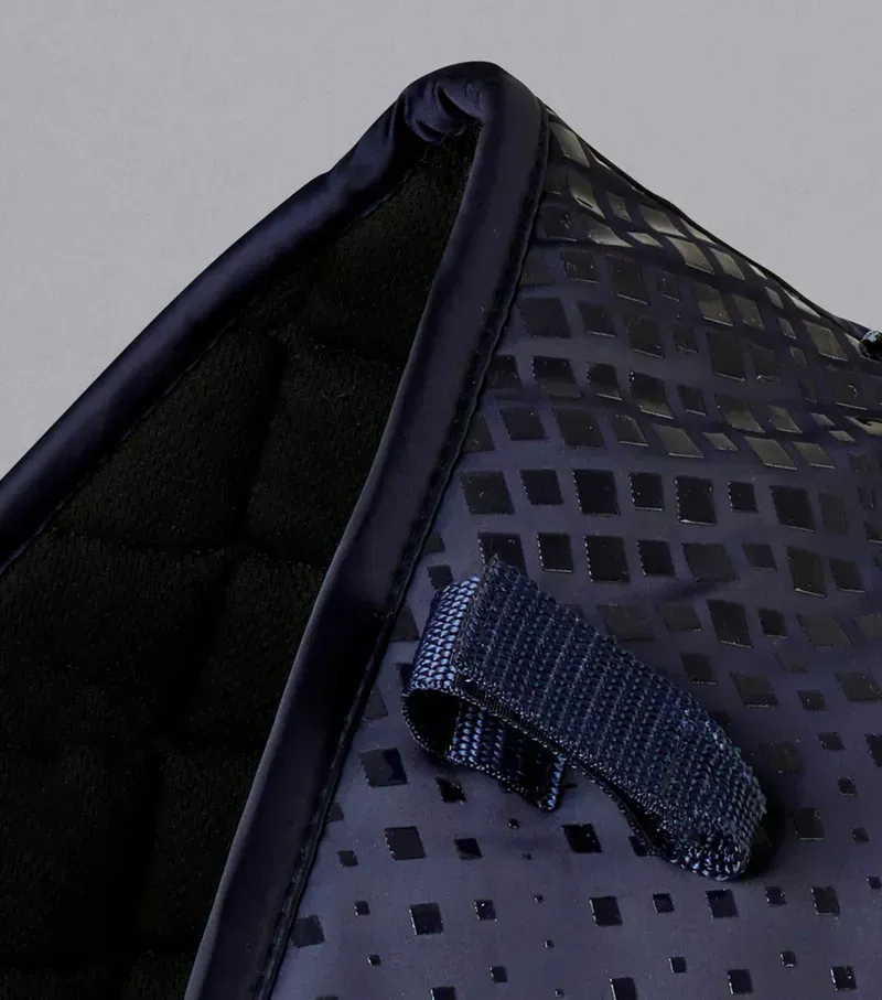 Premier Equine Armada Close Contact GP/Jump Square in Navy-2