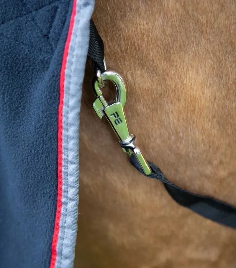 Premier Equine Asure Fleece Rug in Black-5