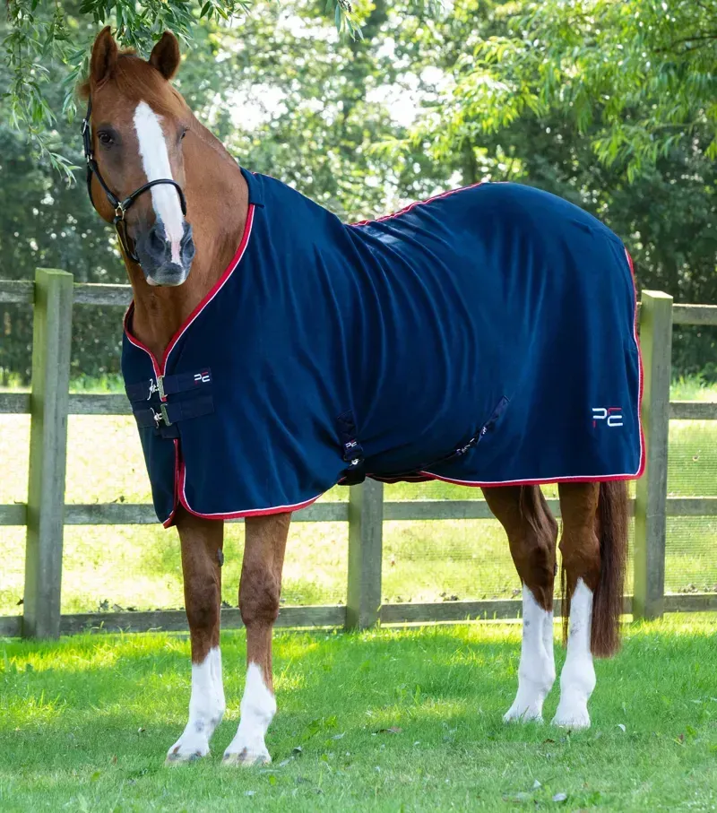 Premier Equine Asure Fleece Rug in Navy