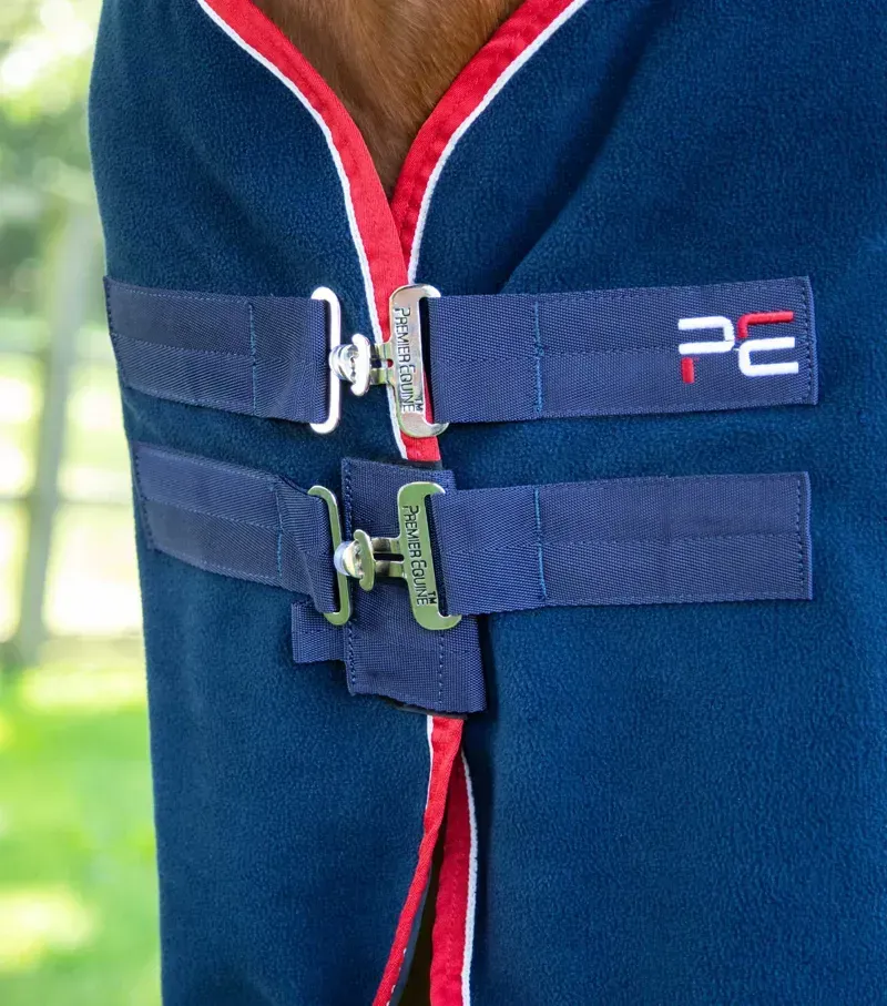 Premier Equine Asure Fleece Rug in Navy-2