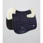 Premier Equine Atlantis CC Satin Wool Dressage Square in Navy/Natural