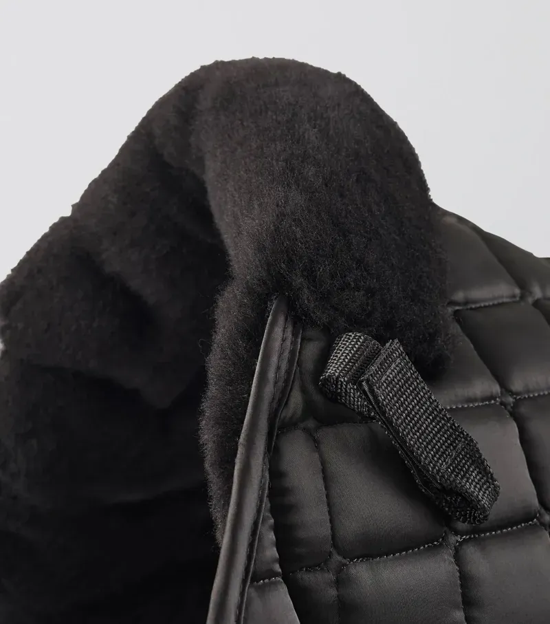 Premier Equine Atlantis CC Satin Wool GP/Jump Square in Black/Black-2