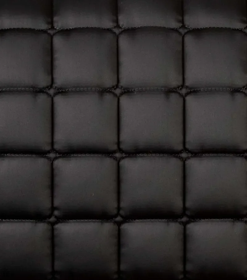 Premier Equine Atlantis CC Satin Wool GP/Jump Square in Black/Black-3