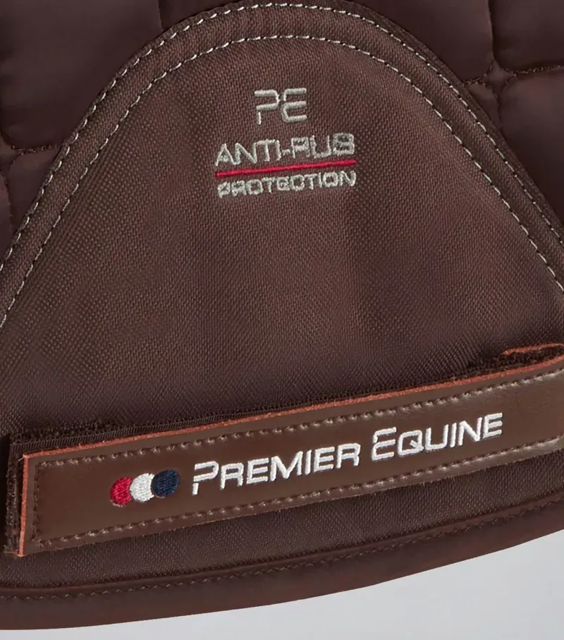 Premier Equine Atlantis CC Satin Wool GP/Jump Square in Brown/Natural-4
