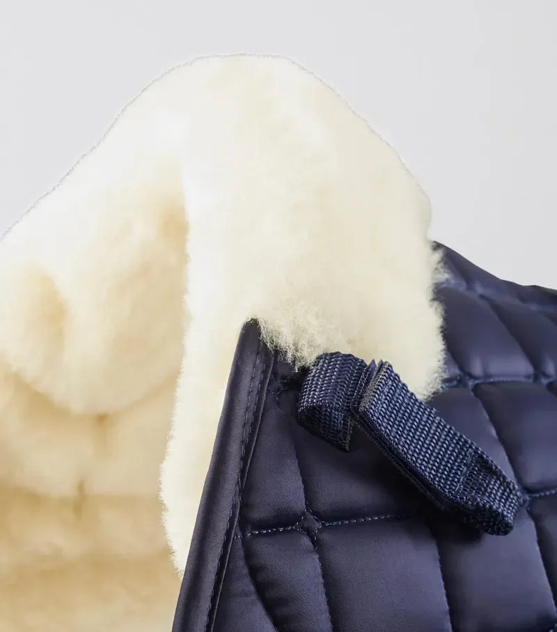 Premier Equine Atlantis CC Satin Wool GP/Jump Square in Navy/Natural-2