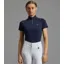 Premier Equine Ladies Aura Short Sleeve Riding Top in Navy