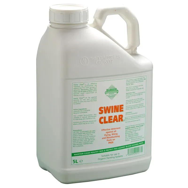 Barrier 5lt Swine Clear for Pigs