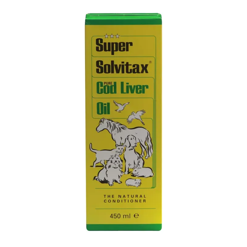 Bob Martin Super Solvitax X 400 ml Pure Cod Liver Oil in Yellow