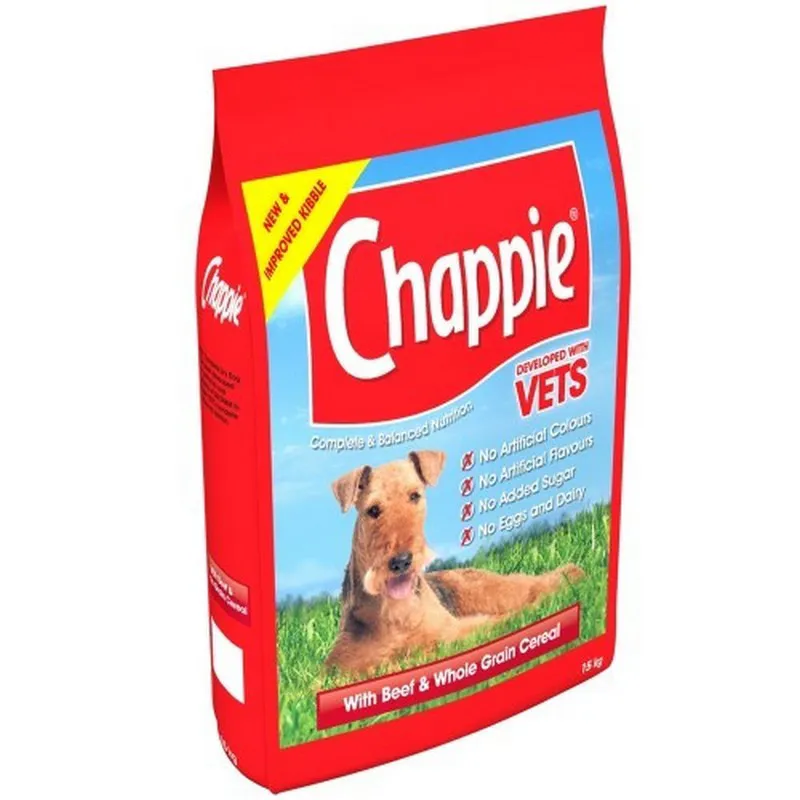Chappie Dry with Beef and Cereal 15kg