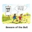 Kevin Milner Countryside Cards in Beware of The Bull