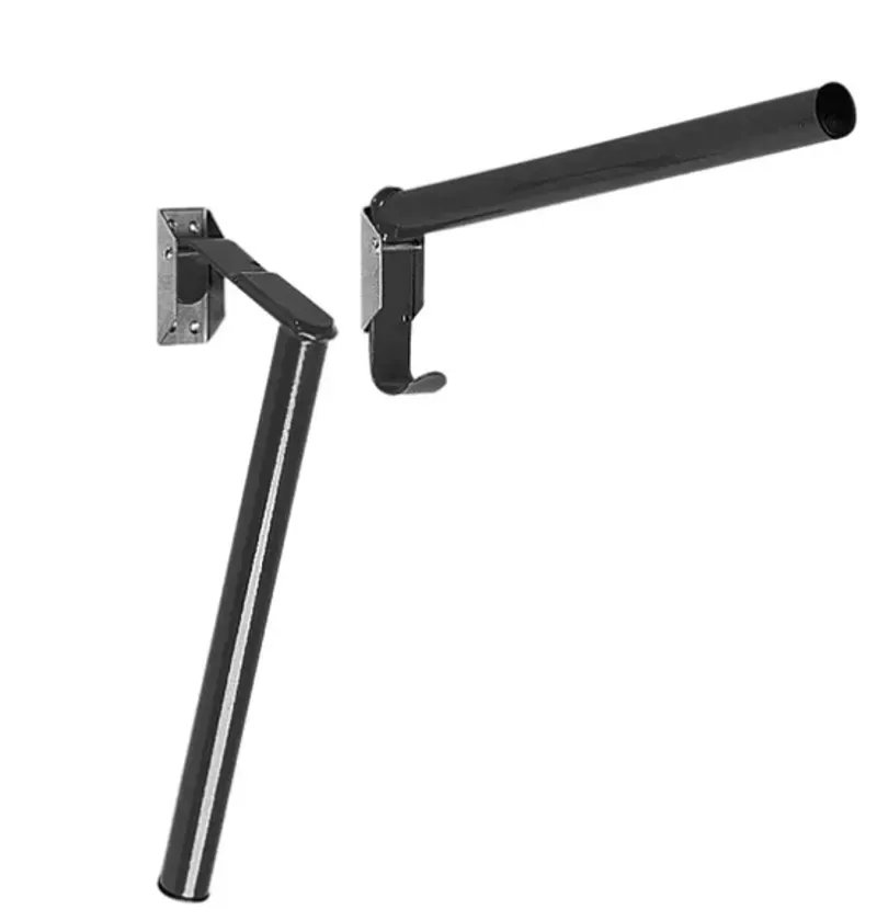 Stubbs Folding Pole Saddle Rack in Black