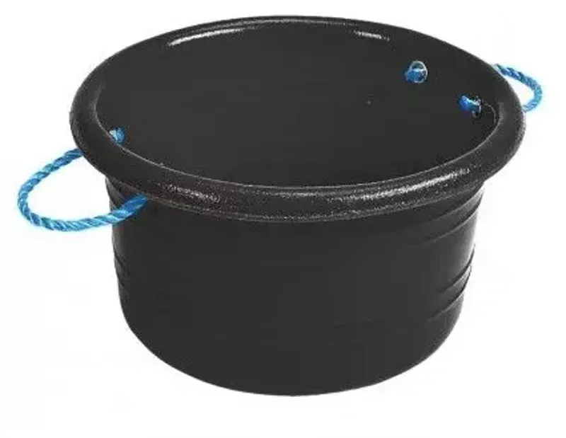 Stubbs Medium Manure Bucket in Black