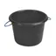 Stubbs Large Manure Bucket in Black