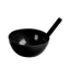 Harold Moore Plastic Round Feed Scoop in Black
