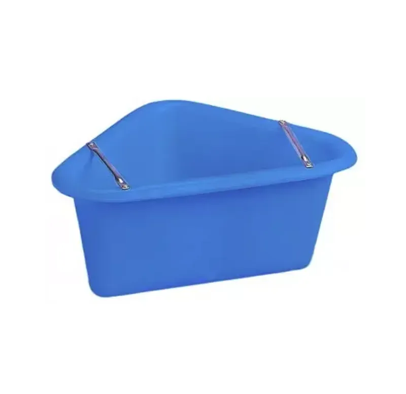 Stubbs Plastic Corner Manger in Blue