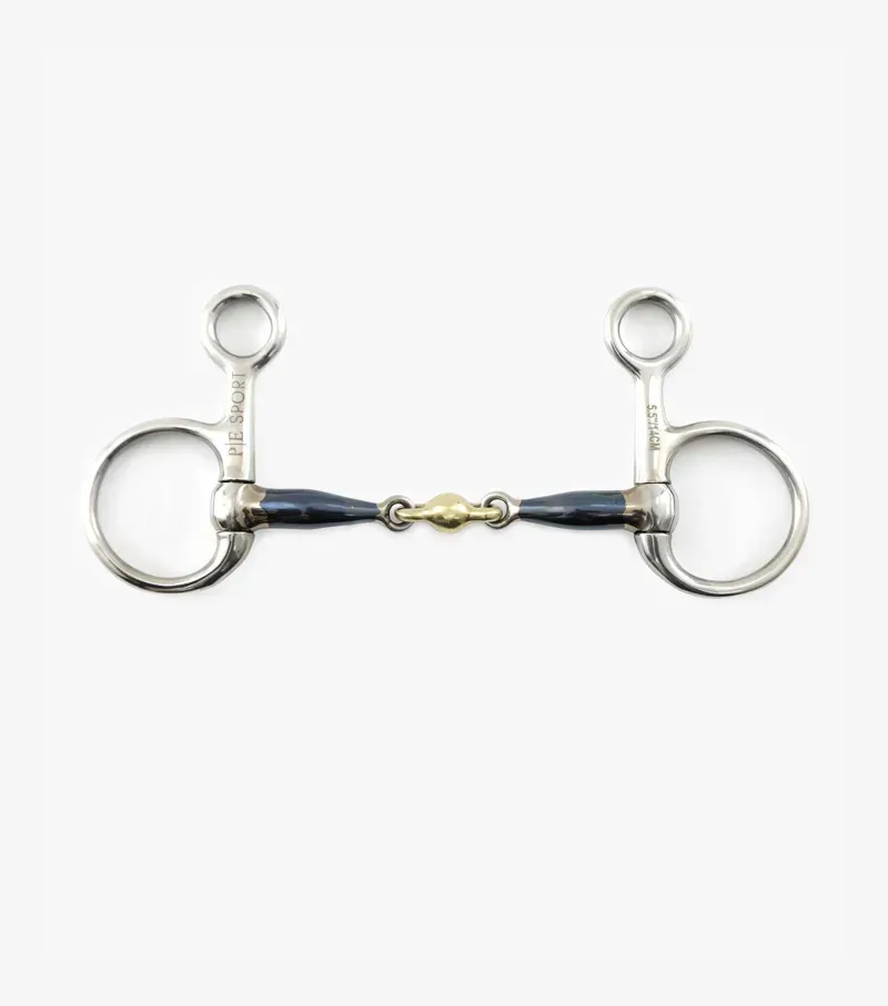 Blue Sweet Iron Hanging Cheek With Brass Alloy Lozenge /