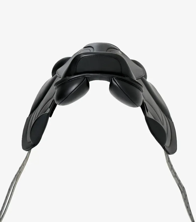 Premier Equine Bordeaux Synthetic Monoflap Cross Country Saddle in Black-4