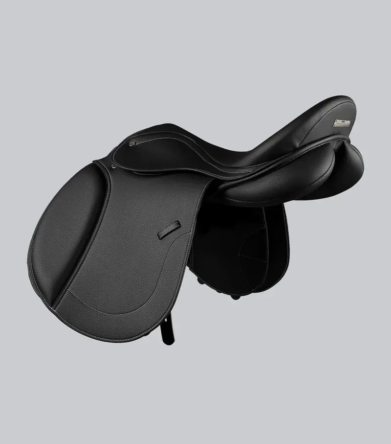 Bourges Synthetic GP Saddle / Black 17-3