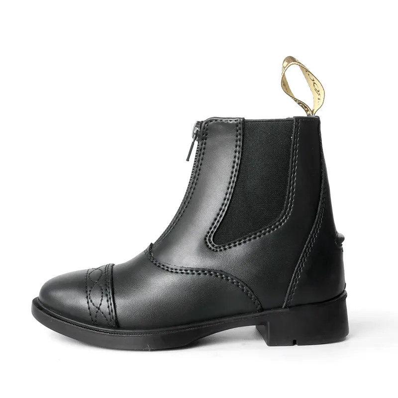 Brogini Young Riders Tivoli Piccino Paddock Boots in Black-1
