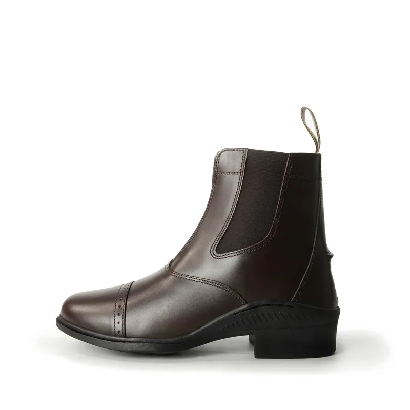 Brogini Tivoli Leather Paddock Boots in Brown-1