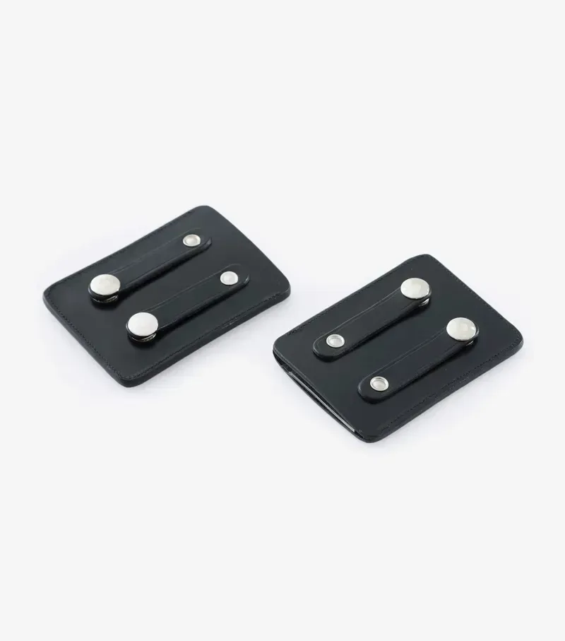 Premier Equine Bridle Competition Number Holder in Black-1