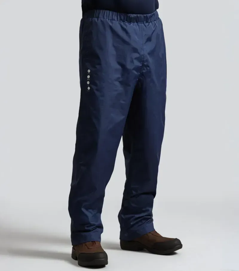 Premier Equine Mens Bronte Waterproof Trousers in Navy