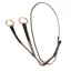 Hy Equestrian Rosciano Rose Gold Martingale in Brown/Rose Gold