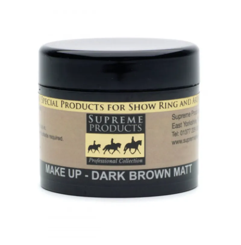 Supreme Products Matt Make Up in Brown