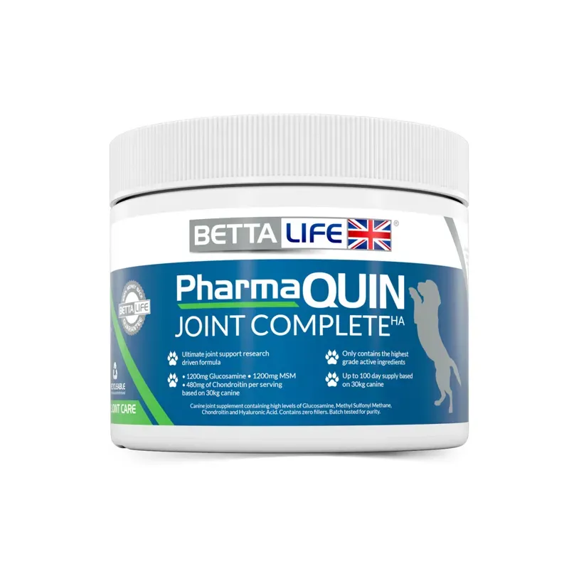 BettaLife 300 gm PharmaQuin Joint Complete HA Canine