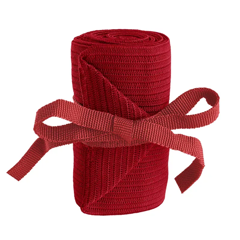 Bitz Tail Bandage Elasticated in Red