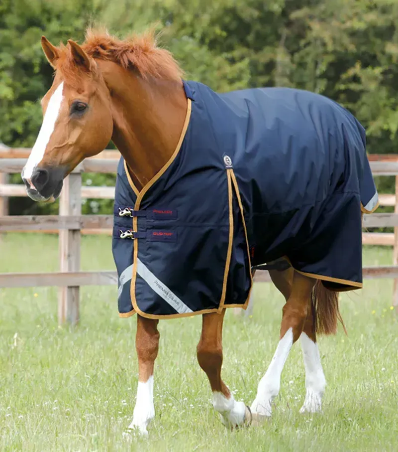 Premier Equine Buster 50g Original Turnout Rug in Navy
