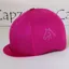 Capz Diamondz Lycra Cap Cover in Cerise