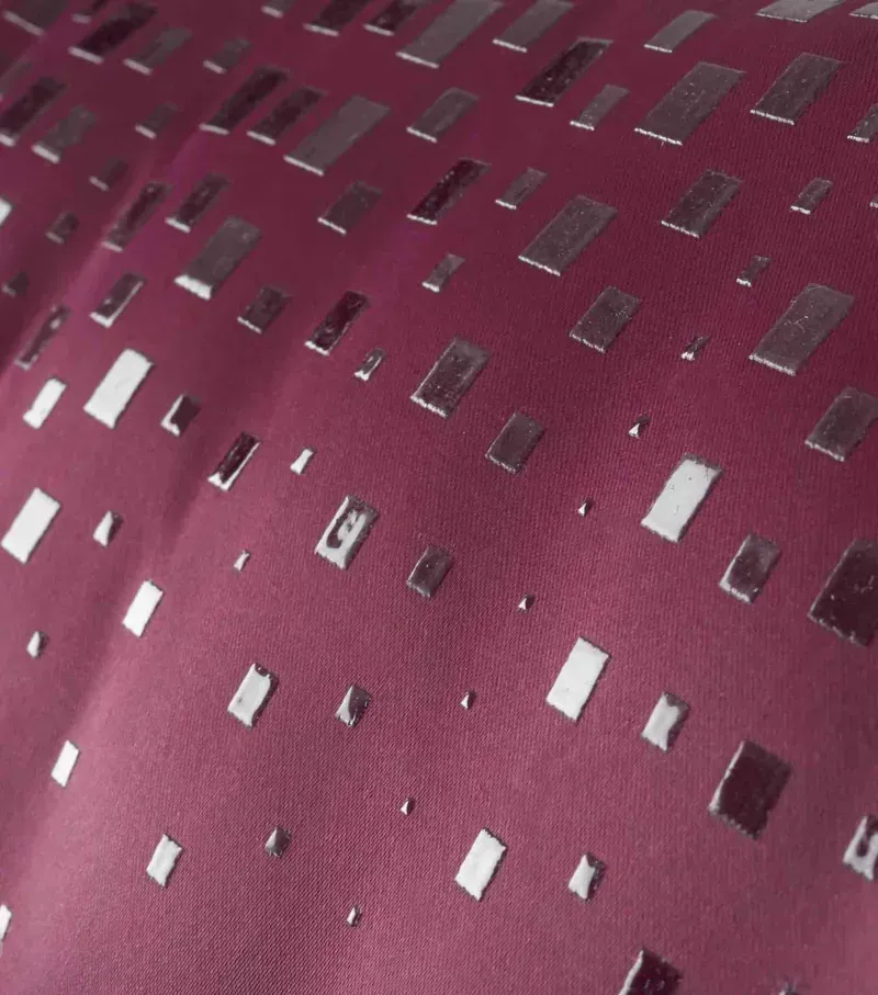 Premier Equine Capella Close Contact Merino Wool Dressage Square in Wine/Navy-3