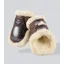 Premier Equine Carbon Pro Techno Wool Fetlock Boots in Brown