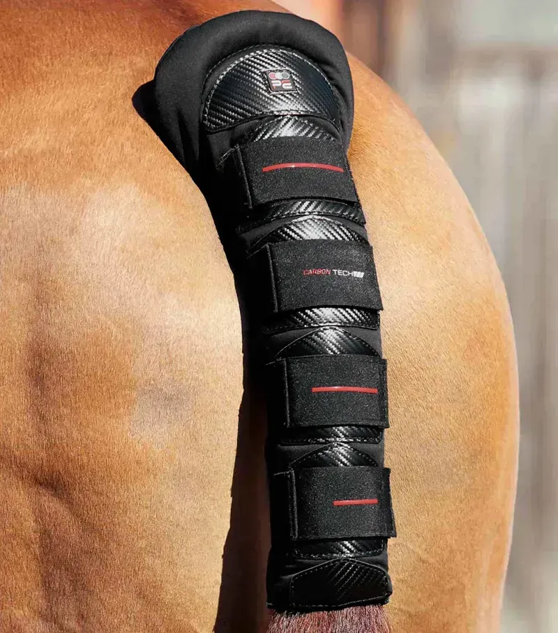 Premier Equine Carbon Tech Anti-Slip Tail Guard in Black