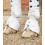 Premier Equine Carbon Tech Kevlar No-Turn Over Reach Boots in White