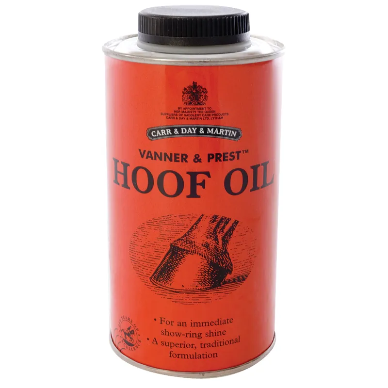 Carr and Day and Martin 1lt Vanner and Prest Hoof Oil