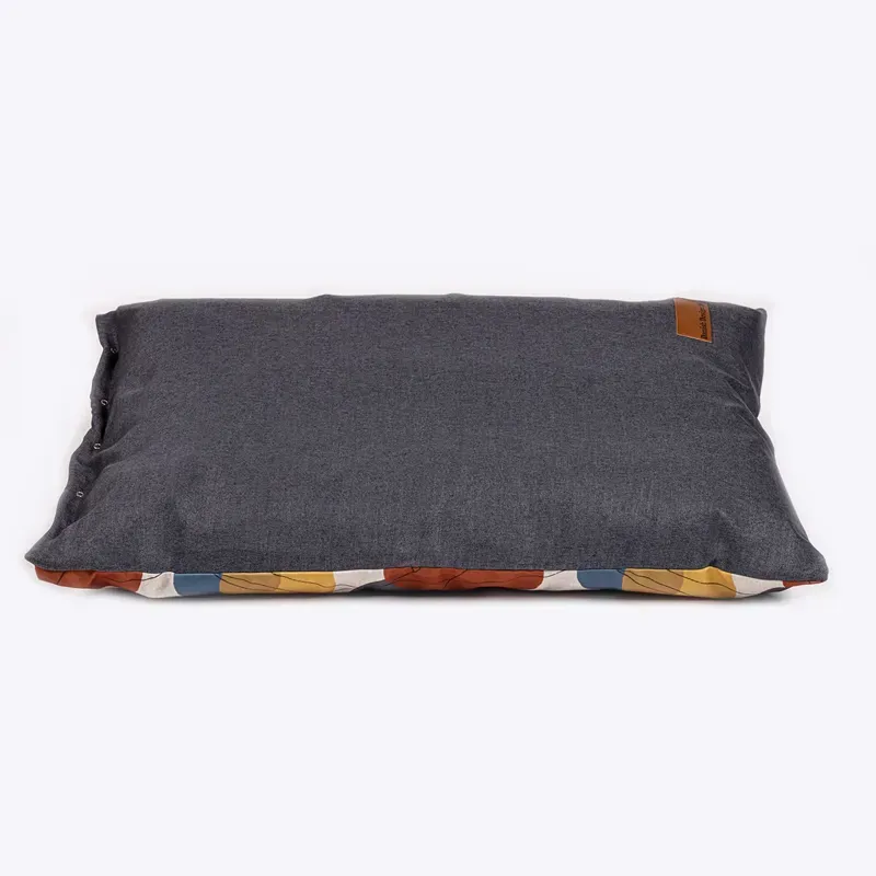 Danish Design Medium Colour Block Duvet Cover in Grey/Multi-2