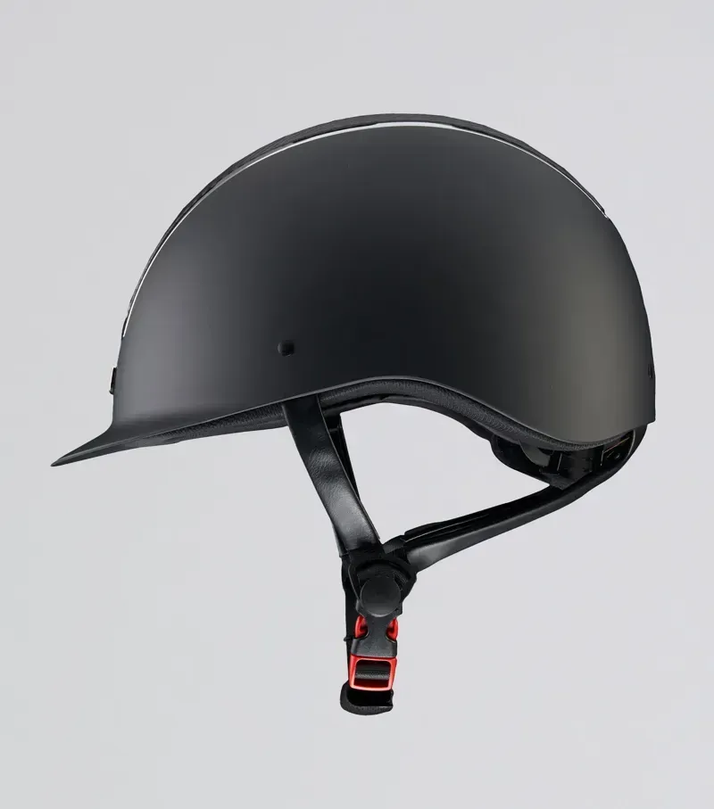 Premier Equine Centauri Horse Riding Helmet in Black-3