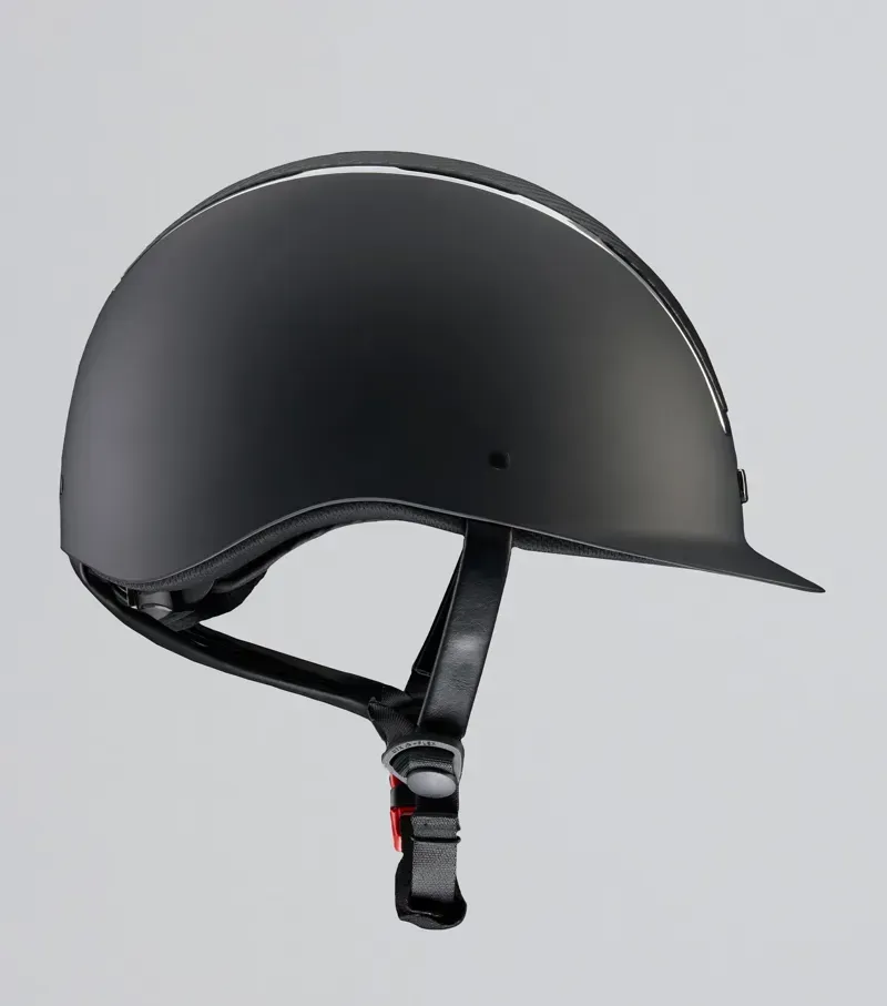 Premier Equine Centauri Horse Riding Helmet in Black-4