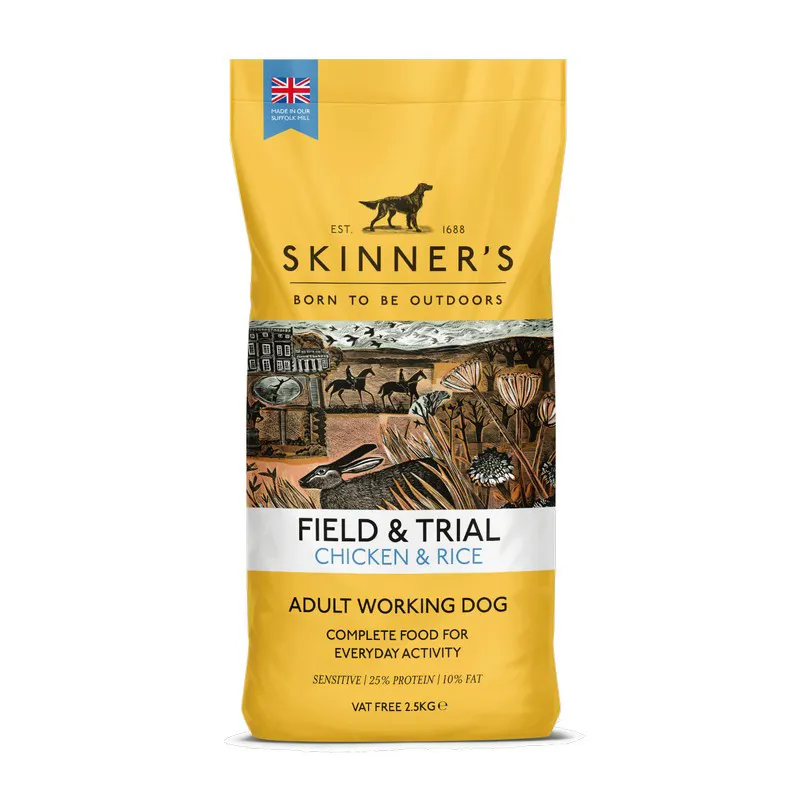 Skinners Field and Trial Chicken and Rice 2.5kg