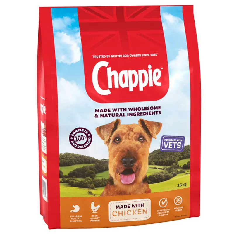 Chappie Dry with Chicken and Cereal 15kg