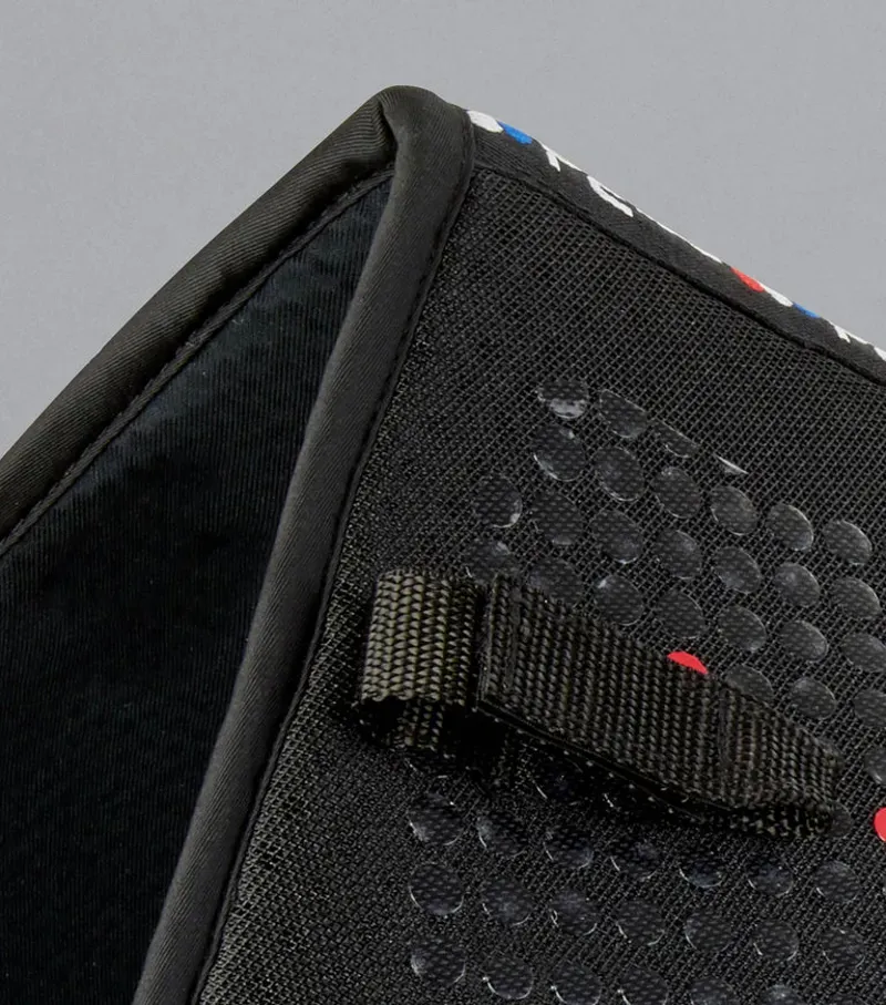 Premier Equine Close Contact Airtechnology Anti-Slip GP/Jump Square in Black-2