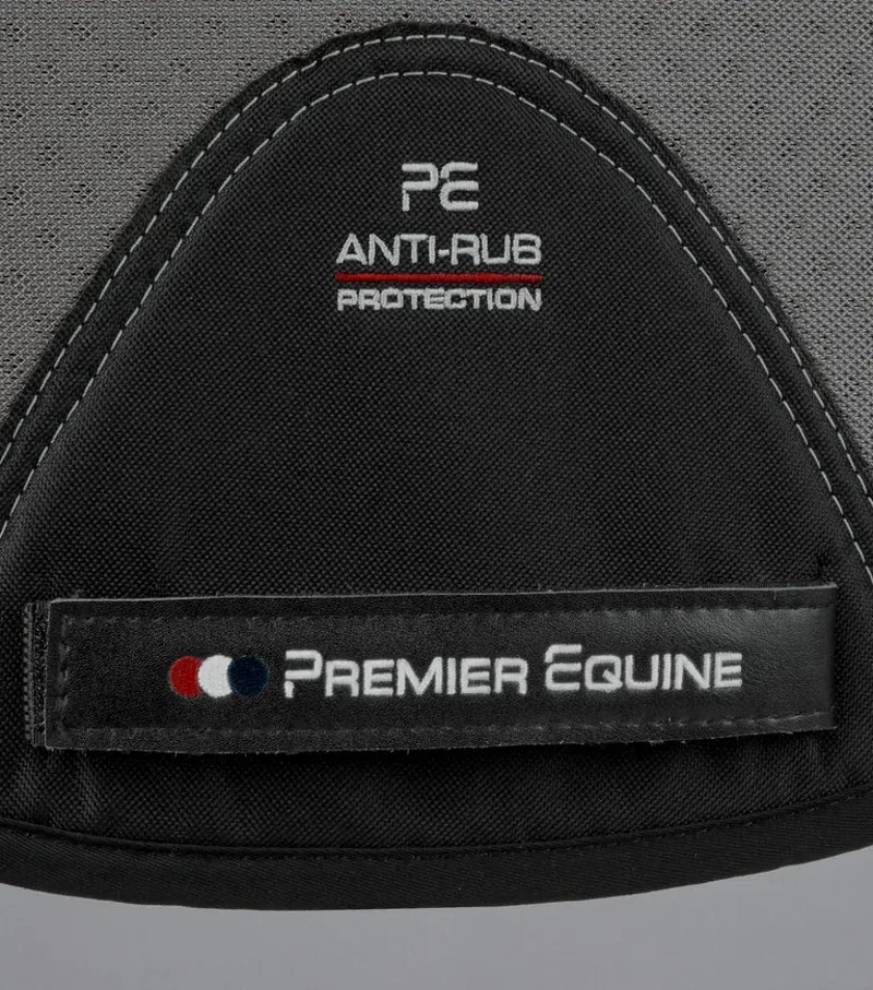Premier Equine Close Contact Airtechnology Anti-Slip GP/Jump Square in Grey-2