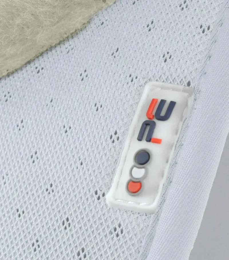 Premier Equine Close Contact Airtechnology Shockproof Wool GP/Jump Square in White/Natural-1